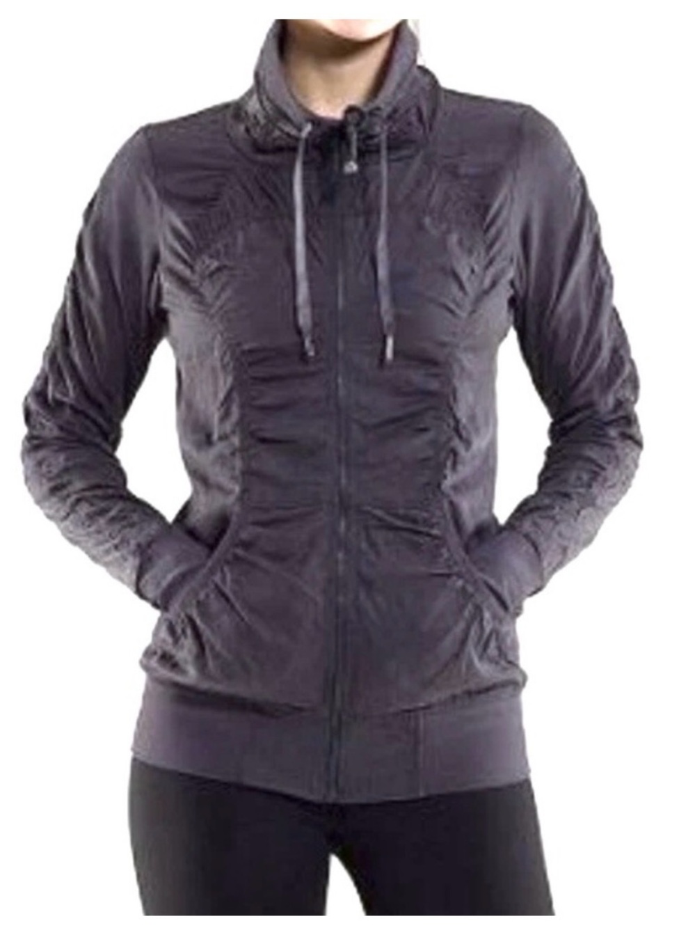 Lululemon Cool Down Jacket – Reversible Ruched Jacket size 10
